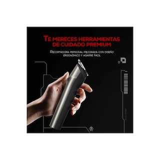 Foto 4 | Cortadora De Cabello 3 En 1 Para Barba Y Vello Corporal Eo Safe Imports Esi-19271 Plata