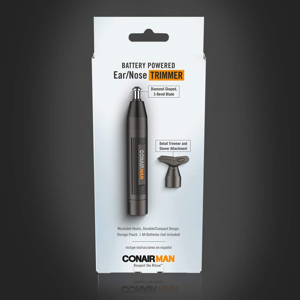 Foto 8 pulgar | Cortadora De Vello Nasal Conairman Para Hombres Con Accesorios - Venta Internacional.