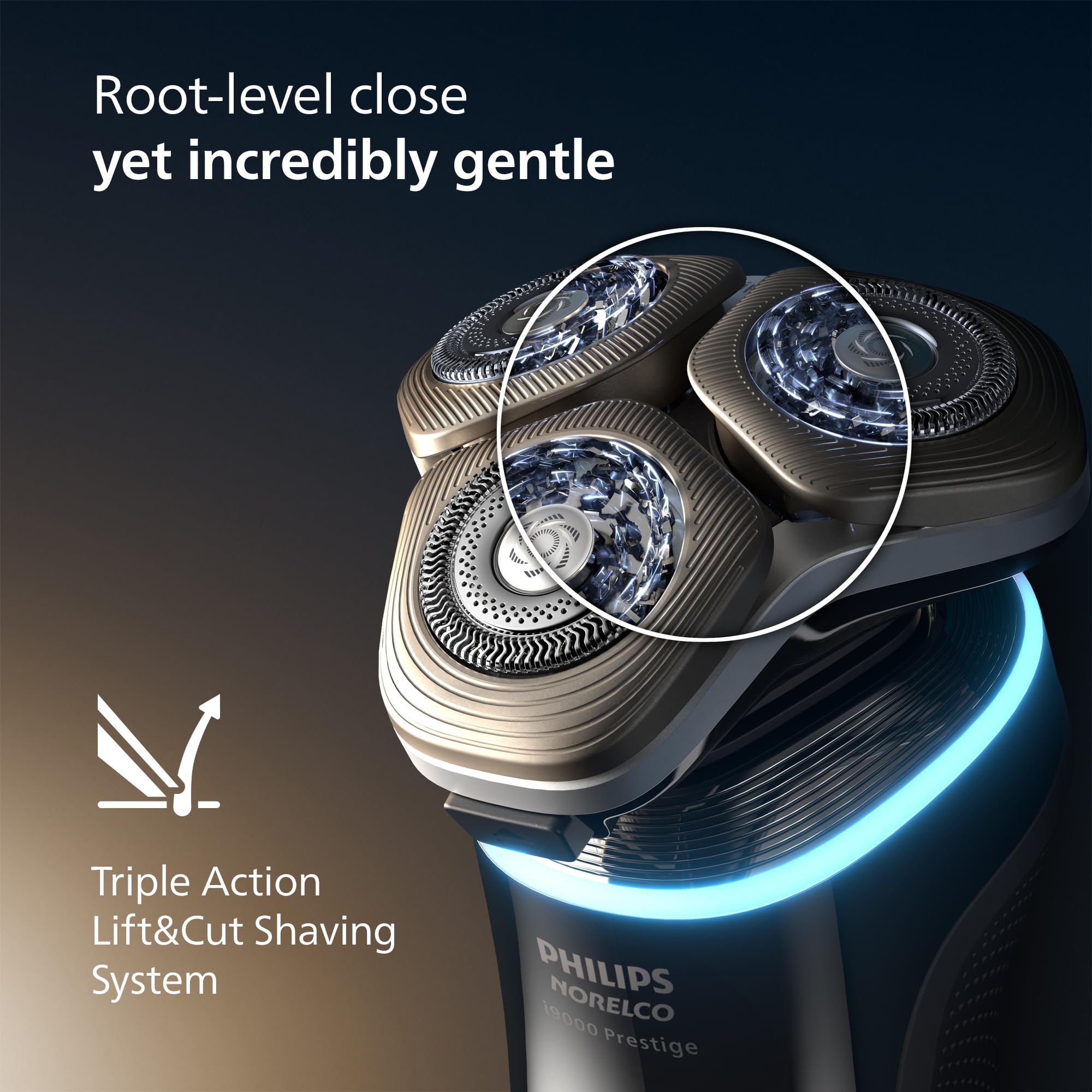 Foto 4 pulgar | Afeitadora Eléctrica Philips Norelco I9000 Prestige Ultra White Gold - Venta Internacional.