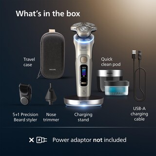 Foto 7 | Afeitadora Eléctrica Philips Norelco I9000 Prestige Ultra White Gold - Venta Internacional.