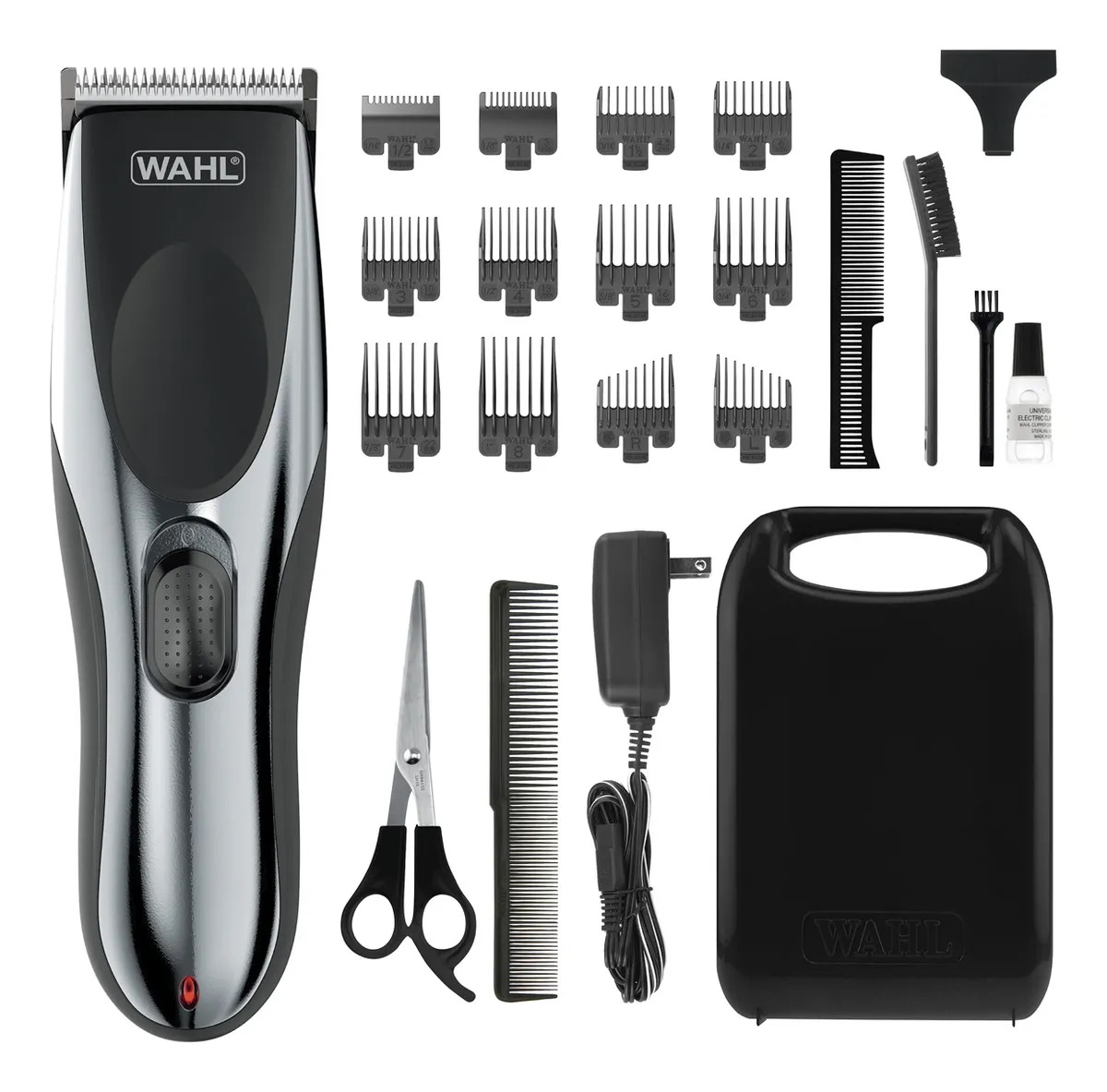 Foto 1 | Kit De Máquina Rasuradora Inalámbrica Wahl Para Cabello Y Barba 22 Accesorios