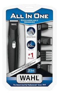 Foto 1 | Máquina Rasuradora Cortadora Wahl Para Nariz Y Orejas Home All In One 09685-200 Color Negro