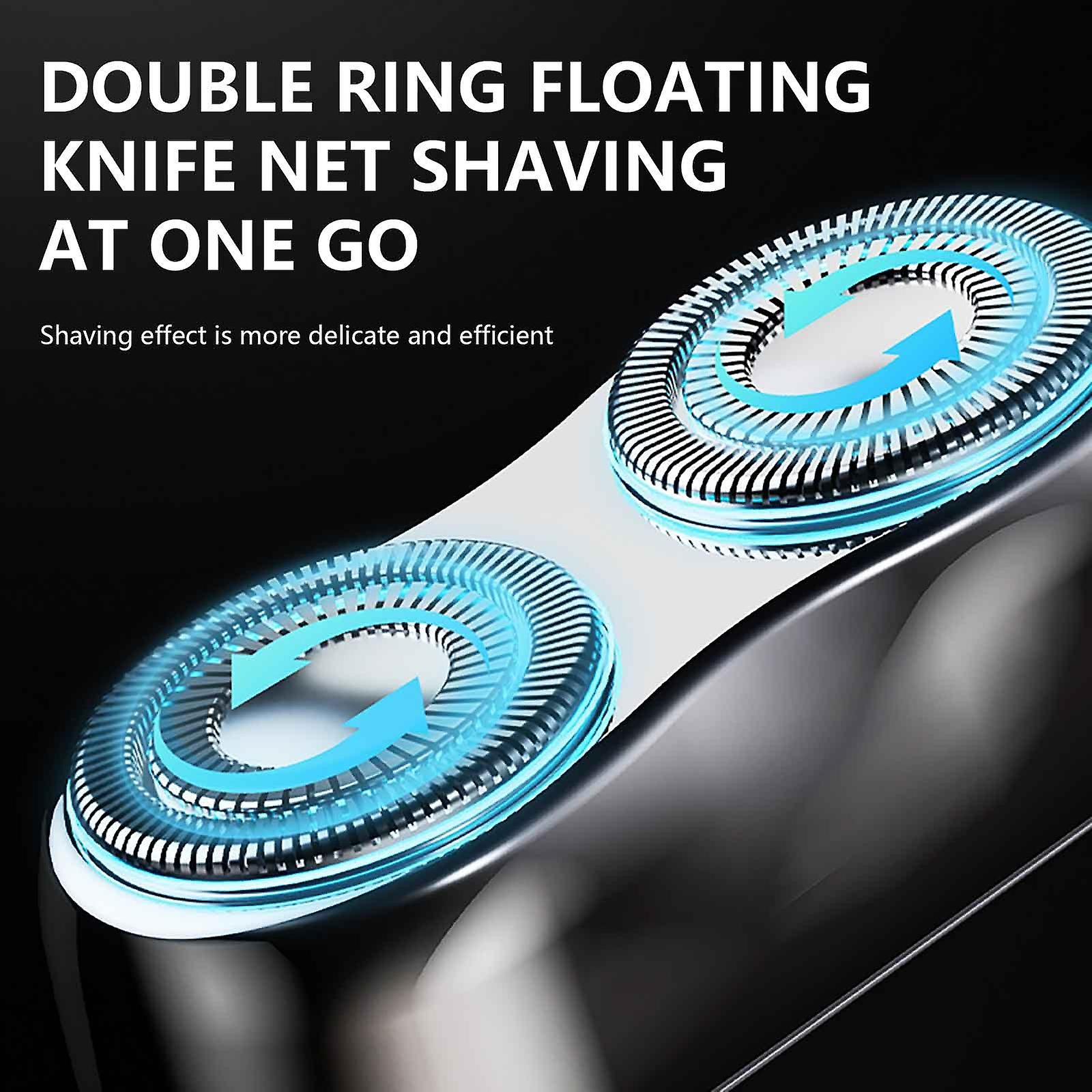 Foto 4 pulgar | Afeitadora Eléctrica Huoguo Usb Recargable Wet & Dry Para Hombre - Venta Internacional.