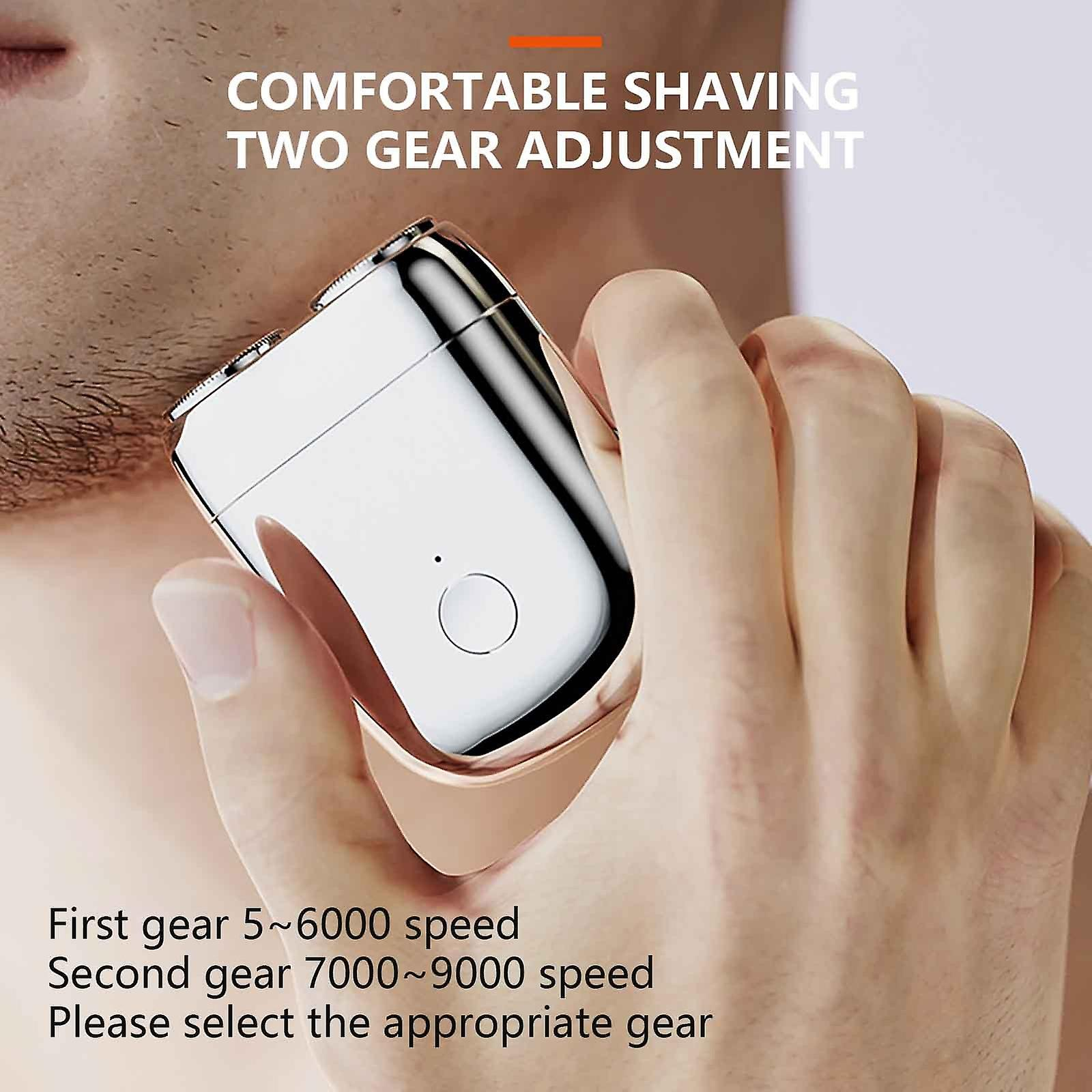 Foto 4 | Afeitadora Eléctrica Huoguo Usb Recargable Wet & Dry Para Hombre - Venta Internacional.