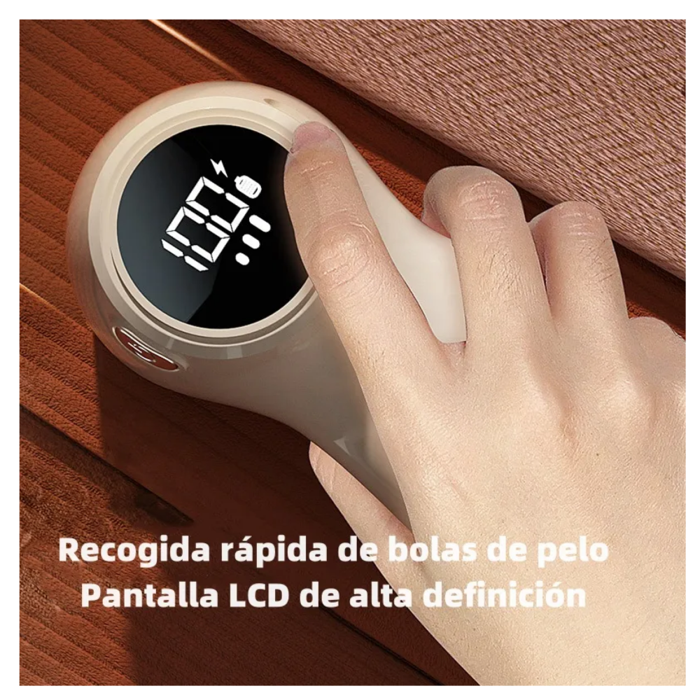 Foto 5 pulgar | Afeitadora Eléctrica Portátil Quita Pelusas 6 Cuchillas 5v Lab.g  Color Nude