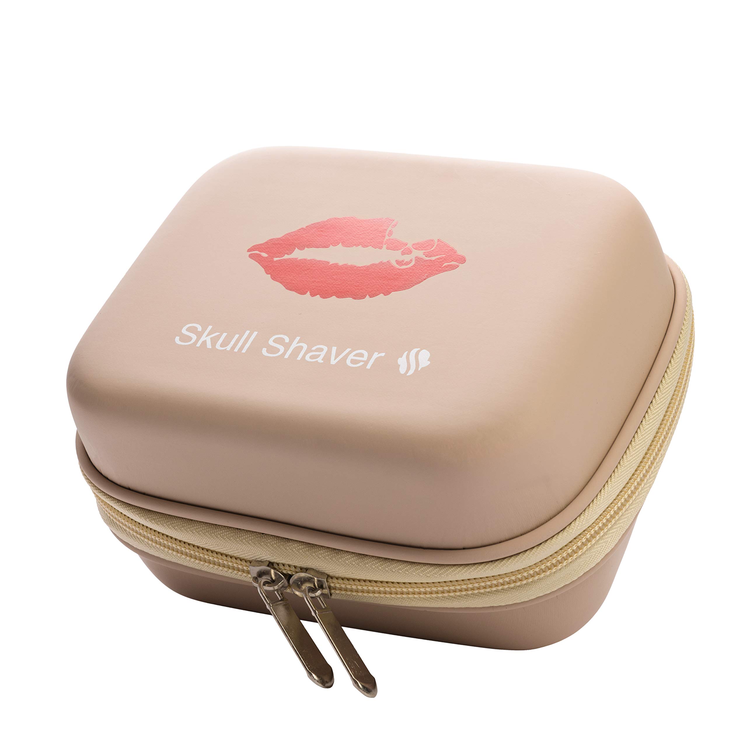 Foto 2 pulgar | Estuche De Viaje Skull Shaver Beige Butterfly Kiss Maquinilla De Afeitar Eléctrica - Venta Internacional.