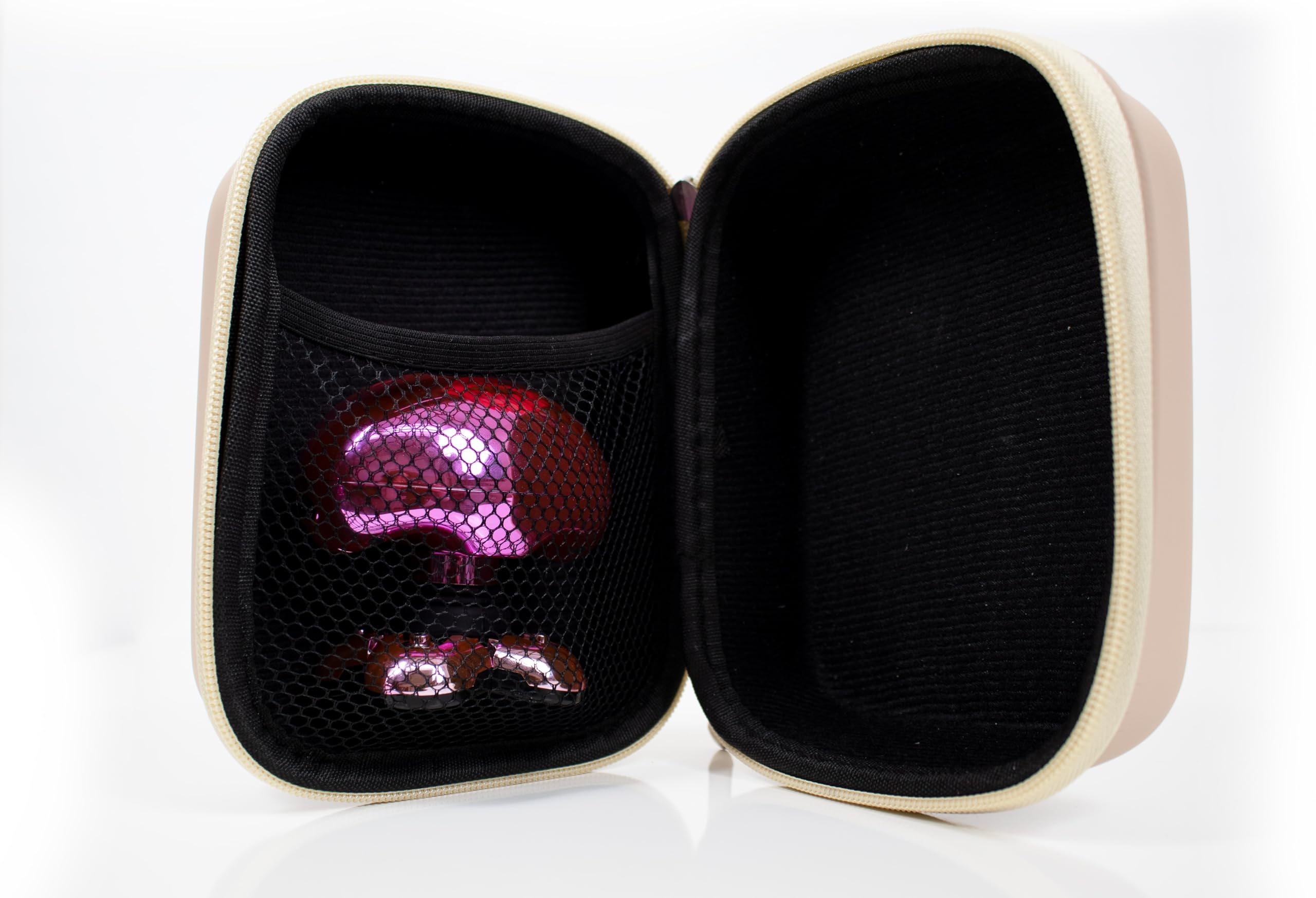 Foto 4 pulgar | Estuche De Viaje Skull Shaver Beige Butterfly Kiss Maquinilla De Afeitar Eléctrica - Venta Internacional.