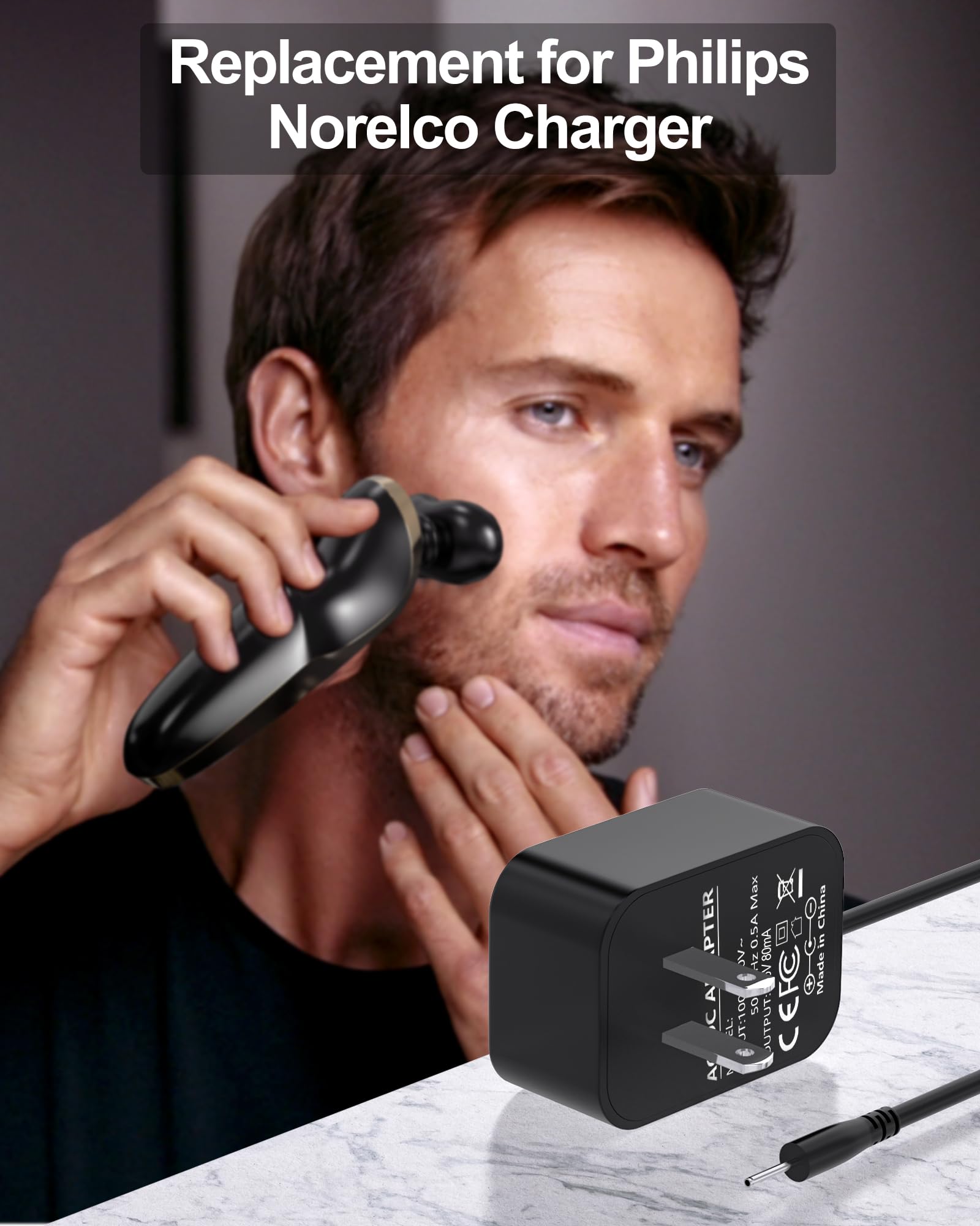 Foto 5 | Cargador De Repuesto 1 6 V 80 Ma Para Philips Norelco G370 G380 - Venta Internacional.