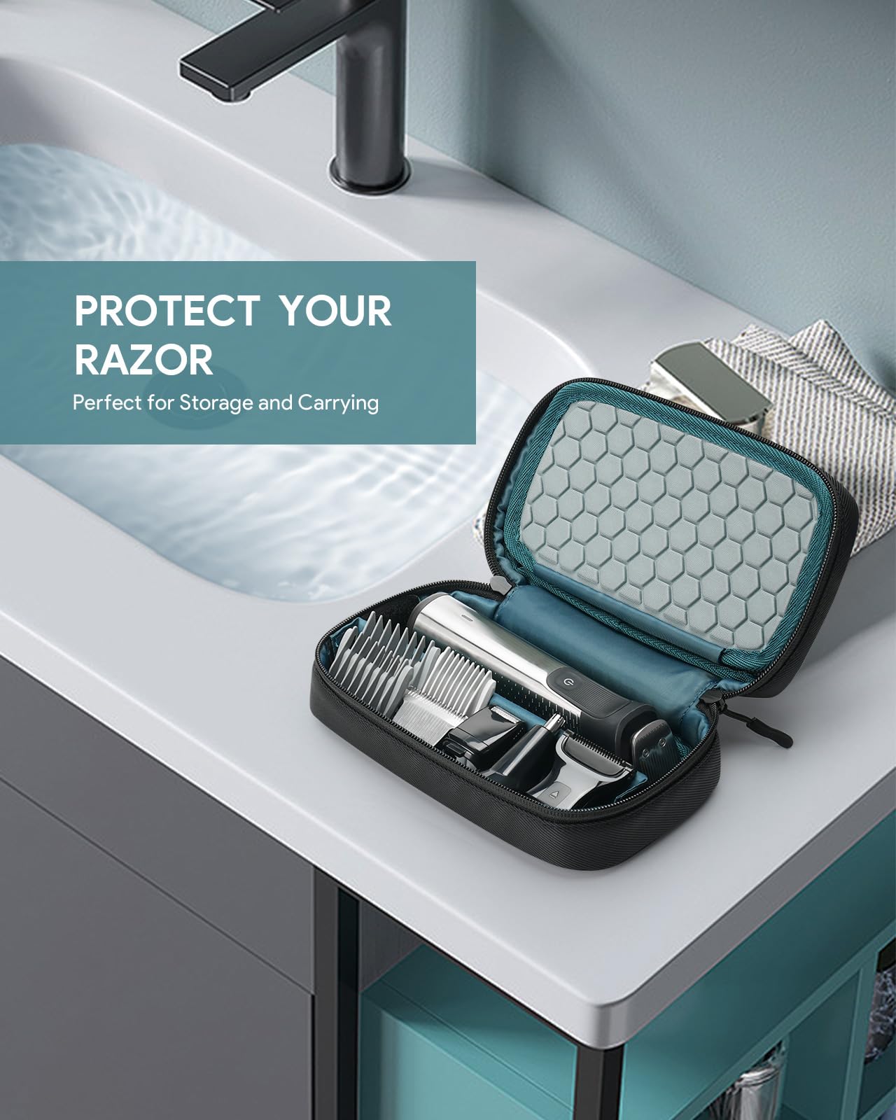 Foto 7 | Funda De Afeitadora De Viaje Yinke Para Philips Multigroom Series - Venta Internacional.
