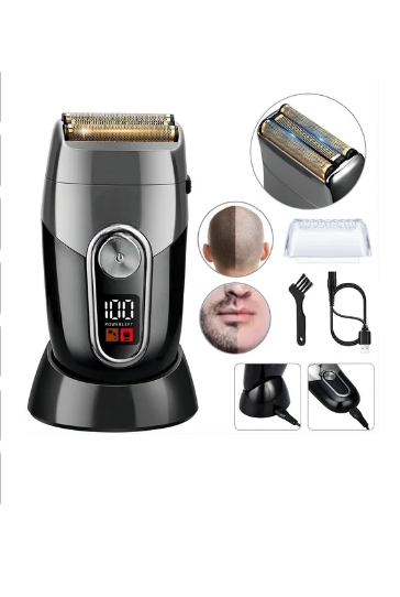 Foto 4 pulgar | Rasuradora Eléctrica Afeitadora Barba Recargable Profesional Portátil Corta Al Raz Rastillo Cortadora De Cabello