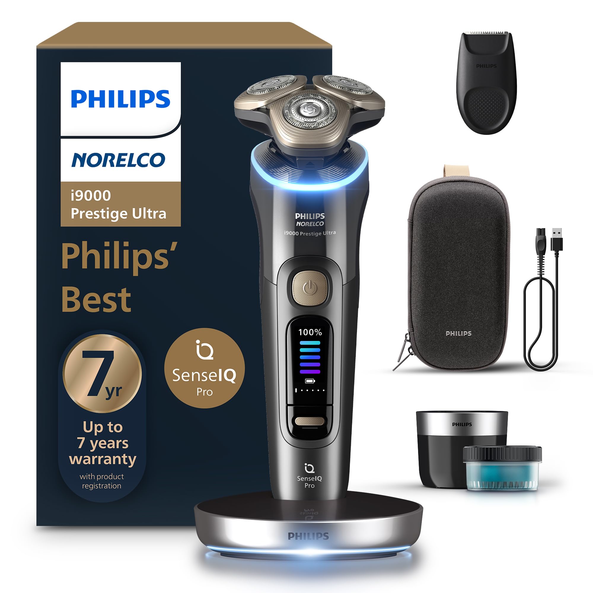 Foto 2 pulgar | Afeitadora Eléctrica Philips Norelco I9000 Prestige Ultra - Venta Internacional.
