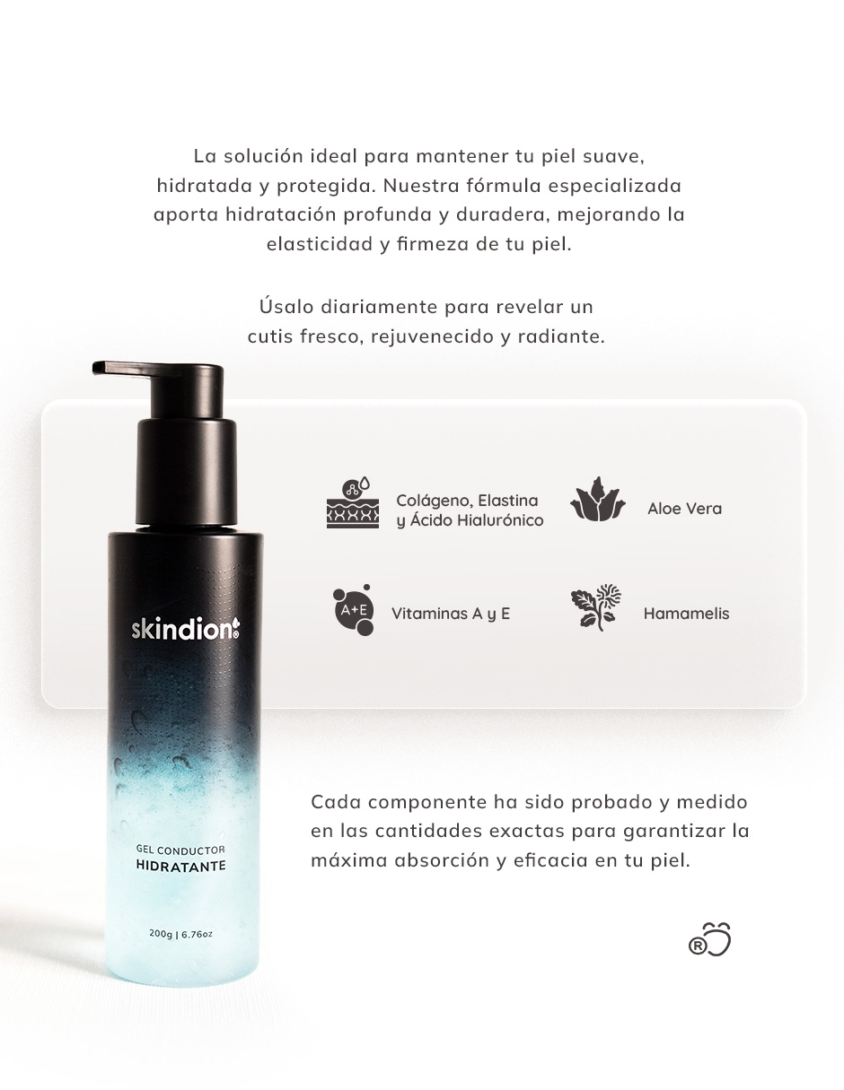 Foto 2 | Gel Hidratante Facial She is skincare Skindion con Ácido Hialurónico y Colágeno