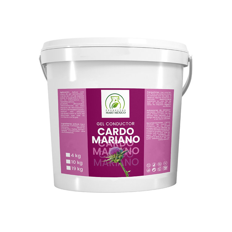 Gel Conducto De Cardo Mariano Aparatología Estimula
Productos Mart México 4 Kilos