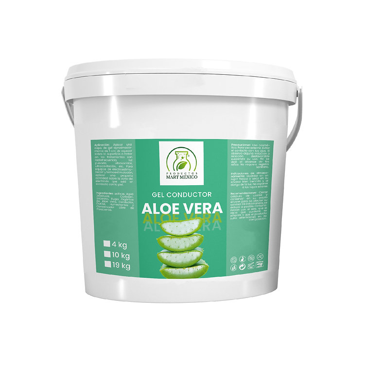 Gel Conductor Con Aloe Vera Para Aparatología Calma
Productos Mart México 4 Kilos