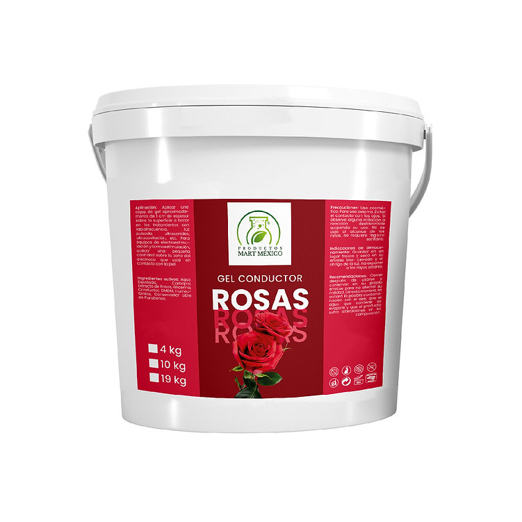 Gel Conductor De Rosas Aparatología Refresca - Calmante
Productos Mart México 4 Kilos