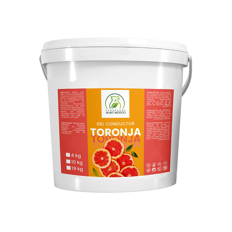 Gel Conductor De Toronja Aparatología Estimula 
Productos Mart México 4 Kilos