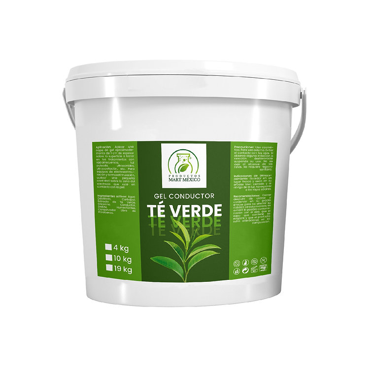 Gel Conductor De Té Verde Aparatología Atenuante
Productos Mart México 4 Kilos