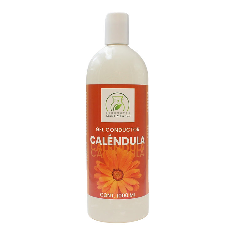 Gel Conductor Productos Mart México de Caléndula Aparatología Calma Relaja 1 l