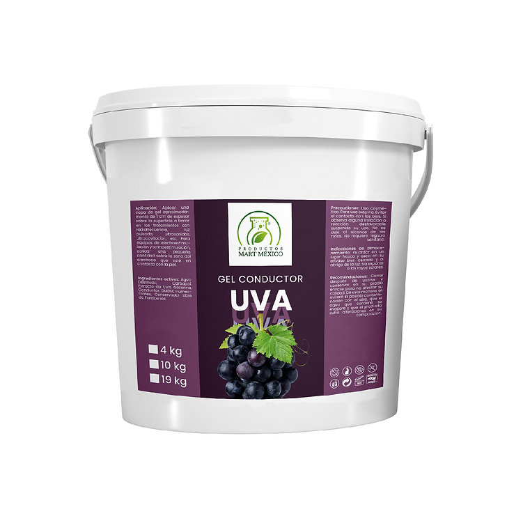 Foto 2 pulgar | Gel Conductor De Uva Aparatología Tensora - Reafirma
Productos Mart México 4 Kilos