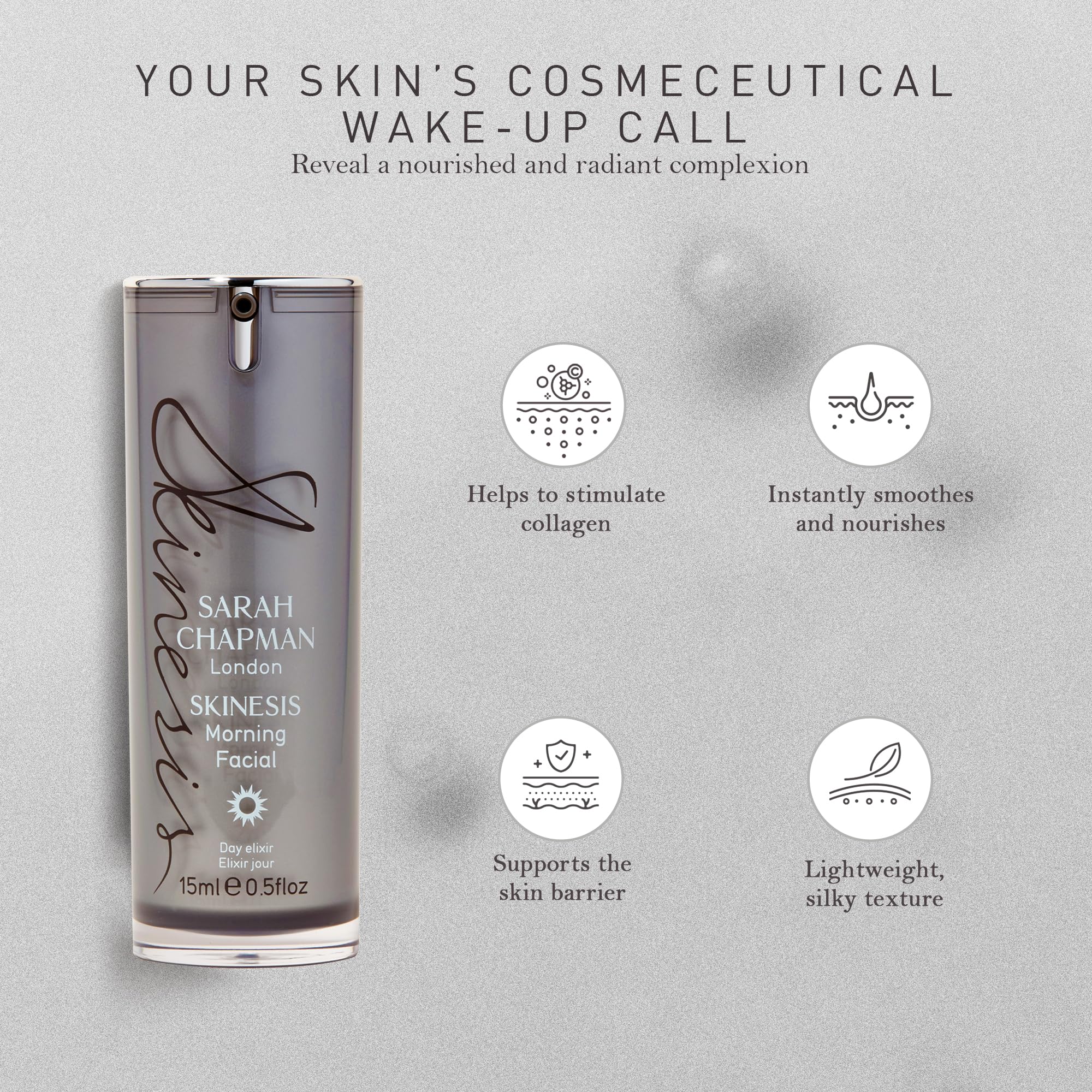 Foto 5 pulgar | Crema Hidratante Sarah Chapman London Skinesis Morning 15 Ml - Venta Internacional.