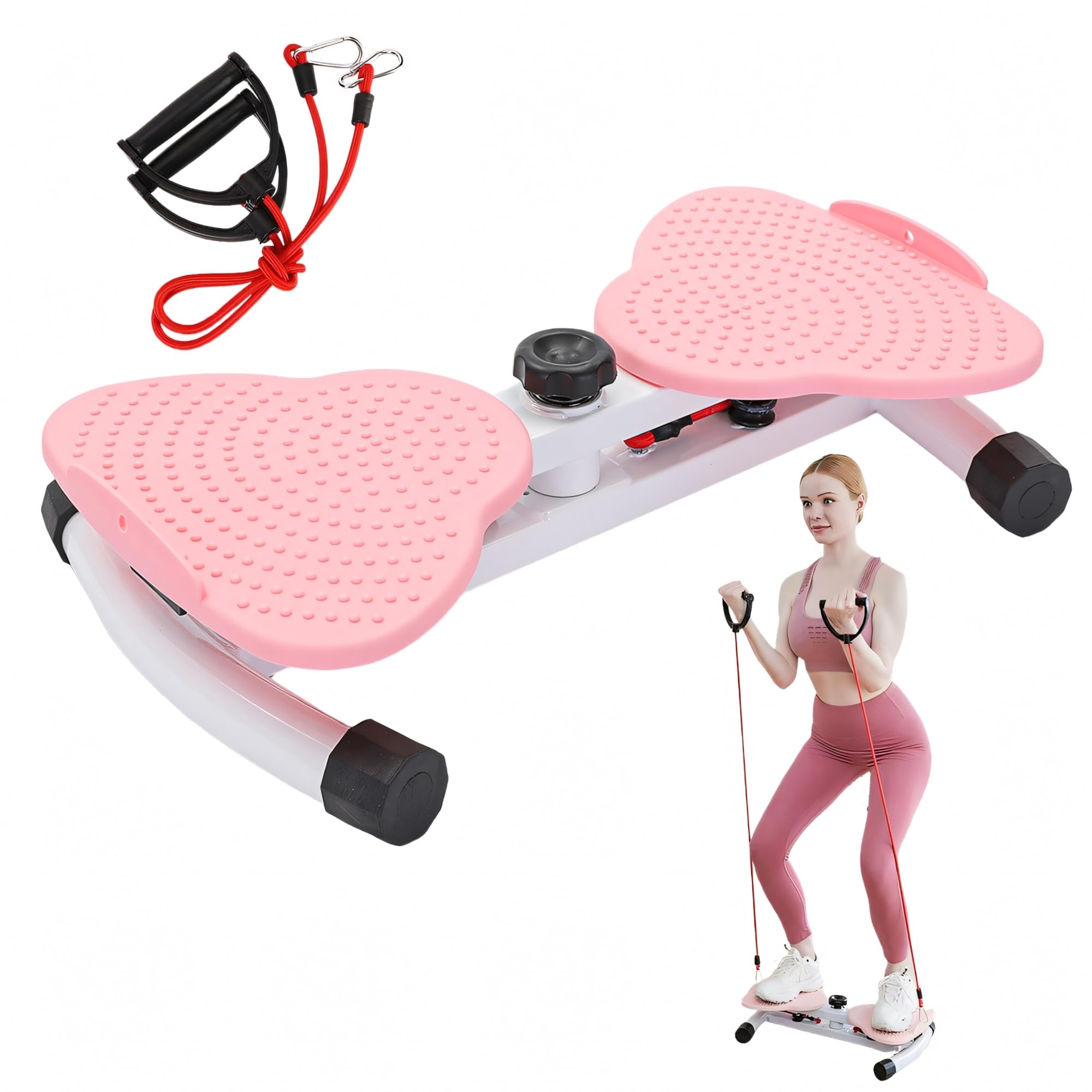 Twisting Waist Machine Fitness Waister Twister Board, Color Rosa - Venta Internacional.