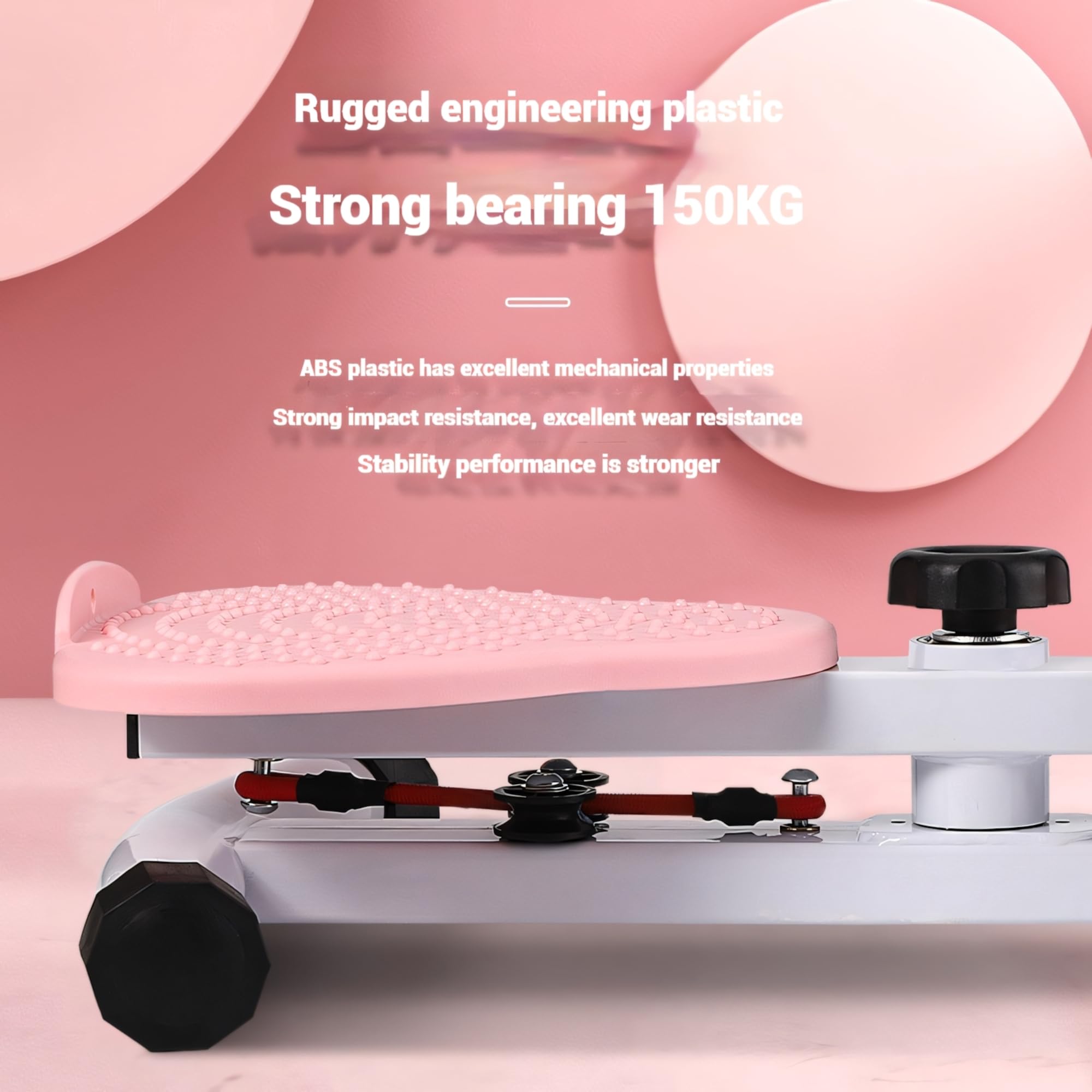 Foto 6 pulgar | Twisting Waist Machine Fitness Waister Twister Board, Color Rosa - Venta Internacional.