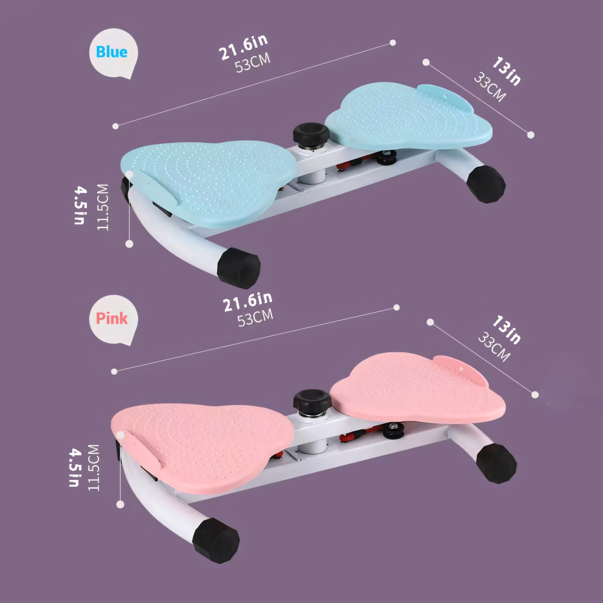 Foto 8 pulgar | Twisting Waist Machine Fitness Waister Twister Board, Color Rosa - Venta Internacional.