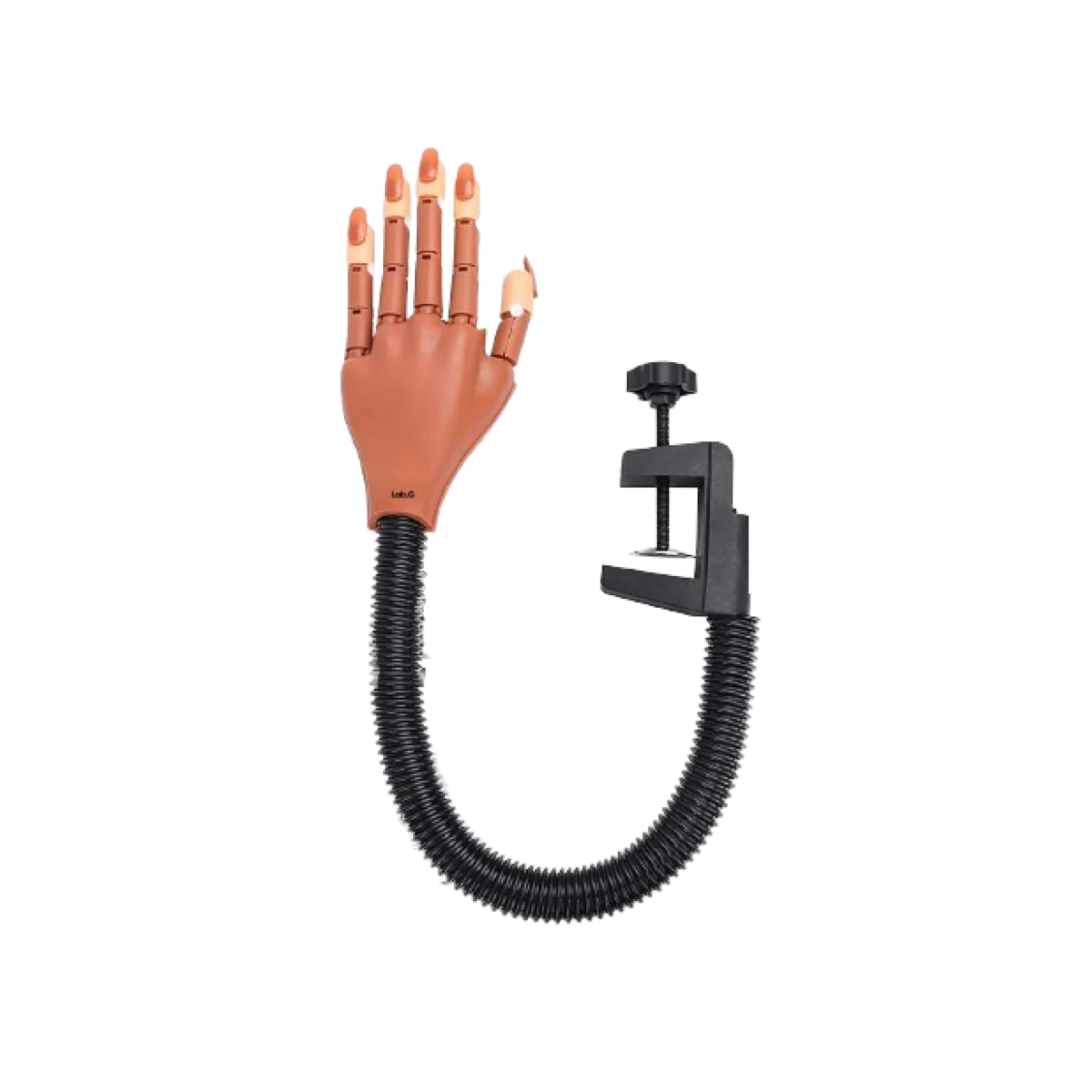 Foto 2 pulgar | Manos Especiales Para La Práctica De Las Uñas Con 100 Tips Lab.g Marrón