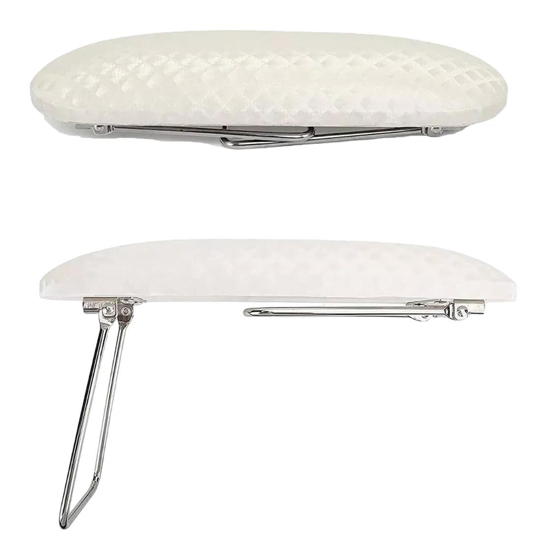 Foto 3 pulgar | Almohada De Manicura Con Reposabrazos Para Uñas Con Soporte Blanco