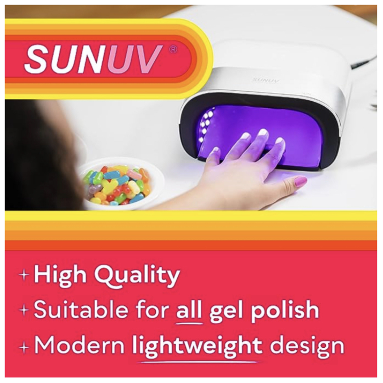 Foto 3 pulgar | Sunuv Lámpara De Uñas Profesional Led Uv De 48 W Para Esmalte De Uñas De Gel Funbu