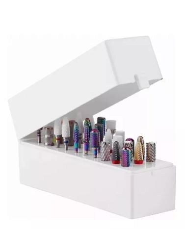 Organizador para 30 Fresas de Torno Pulidor de Uñas $401