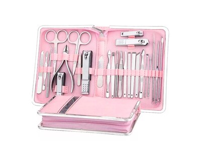 Foto 1 | Kit Nail Frutivegie Acero Inoxidable Rosa