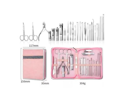Foto 2 | Kit Nail Frutivegie Acero Inoxidable Rosa