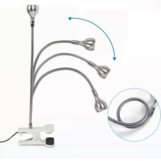 Foto 4 | Lampara Para Uñas Profesional Con Pinza Eo Safe Imports Esi-19922 Plata