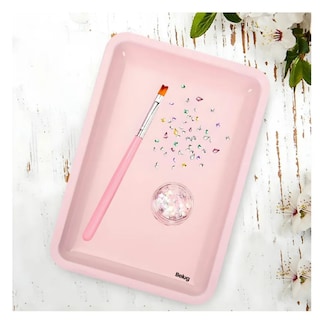 Foto 5 | Charola Instrumental Y Servicios Manicura Pedicure Podología Belug Rosa