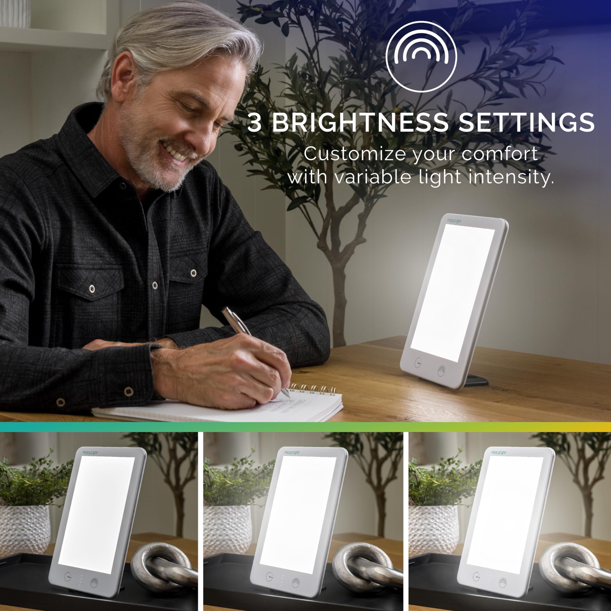 Foto 4 pulgar | Lámpara De Fototerapia Verilux Happylight Lumi Plus 10 000 Lux - Venta Internacional.