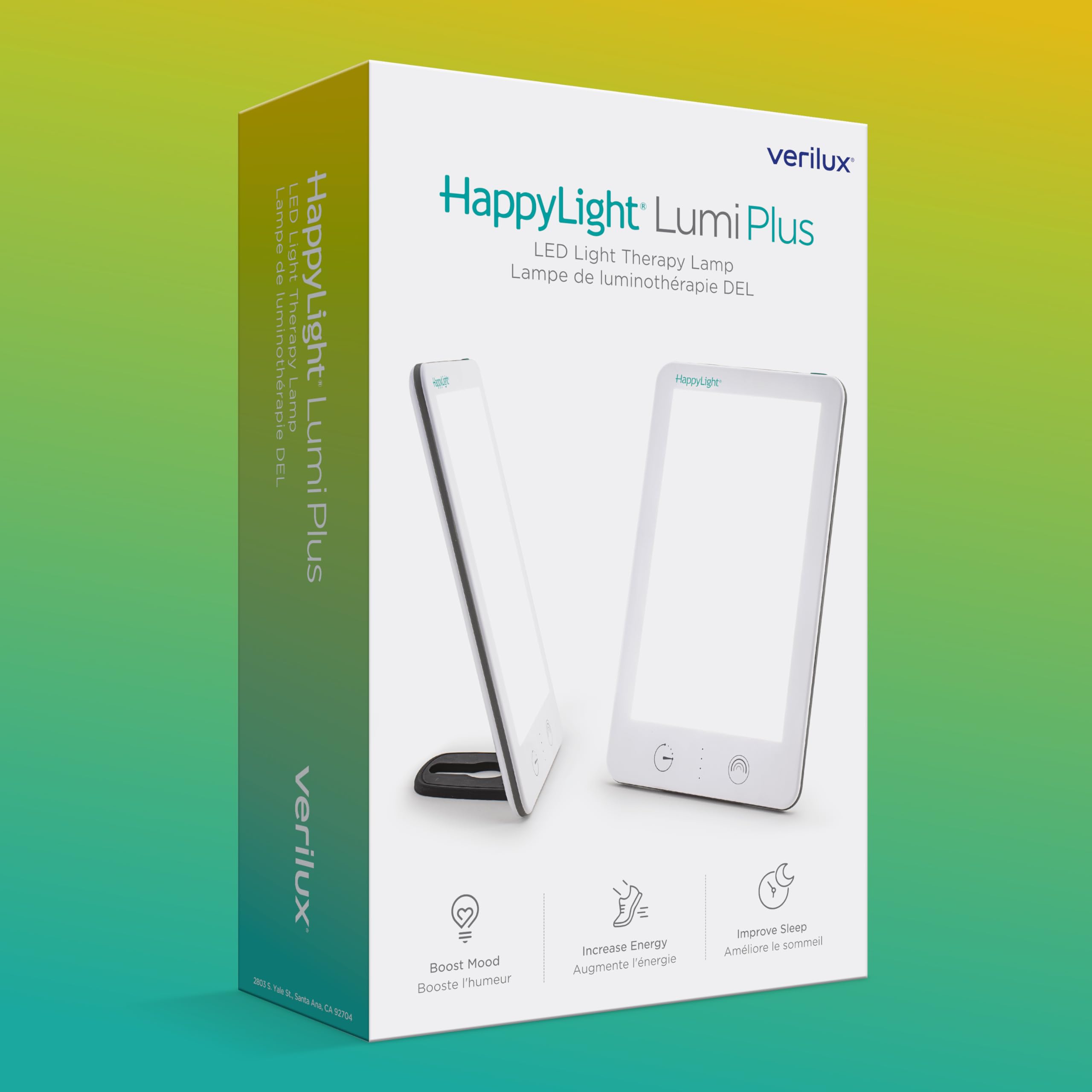 Foto 6 | Lámpara De Fototerapia Verilux Happylight Lumi Plus 10 000 Lux - Venta Internacional.