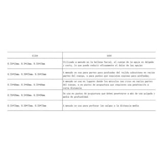Foto 2 | Aguja De Acupuntura Desechable De Acero Inoxidable De 0,25 X 75 Mm - Venta Internacional.