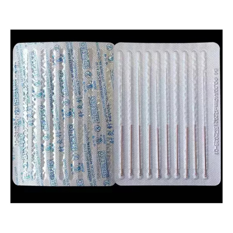 Foto 4 pulgar | Aguja De Acupuntura Desechable De Acero Inoxidable De 0,25 X 75 Mm - Venta Internacional.
