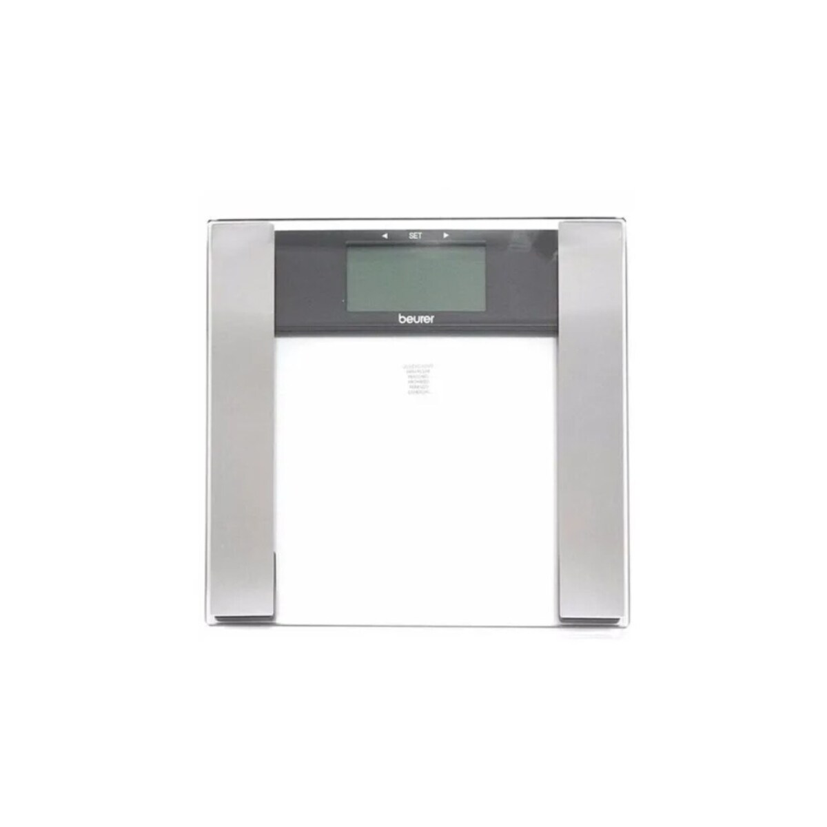 Báscula Digital Beurer Bg17 color Plata $2,158