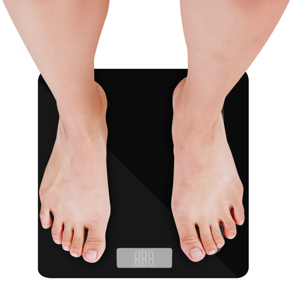 Foto 4 | Báscula Inteligente Lo Necesito Fat Scale color Negro con Bluetooth