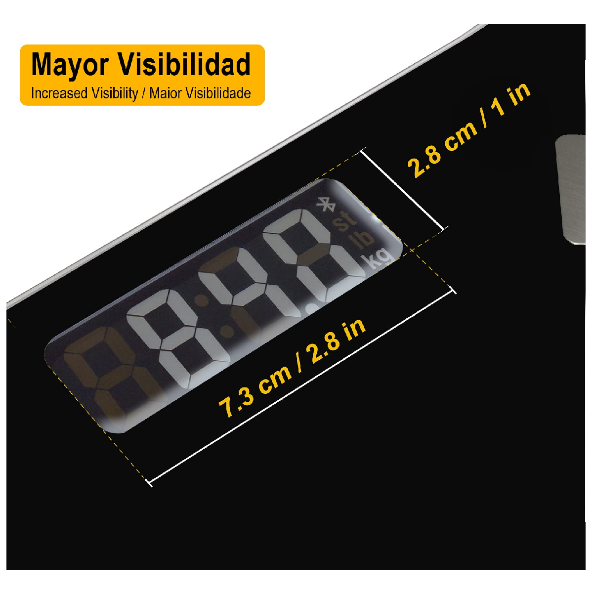 Foto 3 | Báscula Digital Eo Safe Imports ESI-5779 color Negro