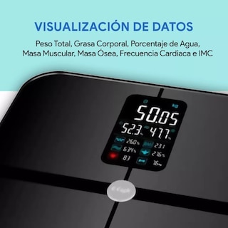 Foto 3 | Báscula Digital Eo Safe Imports Esi10785 Negro