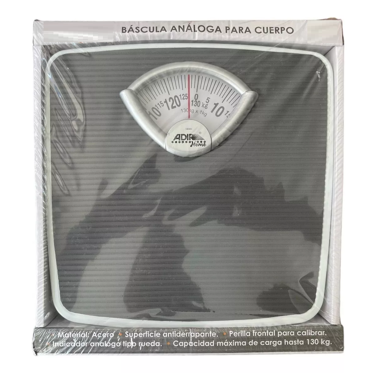 Foto 3 pulgar | Báscula Analoga Uso Rudo Hasta 130kg Corporal Eo Safe Imports Esi-14837 Multicolor