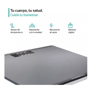 Foto 2 | Báscula de Baño Lab.G USB Bluetooth Inteligente Gris