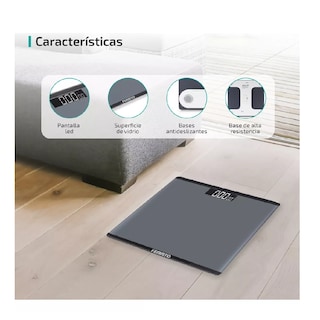 Foto 3 | Báscula de Baño Lab.G USB Bluetooth Inteligente Gris