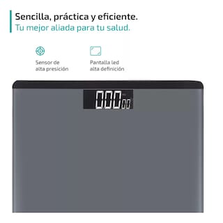 Foto 4 | Báscula de Baño Lab.G USB Bluetooth Inteligente Gris