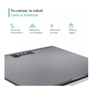 Foto 2 | Báscula de Baño Belug USB Bluetooth Inteligente Gris
