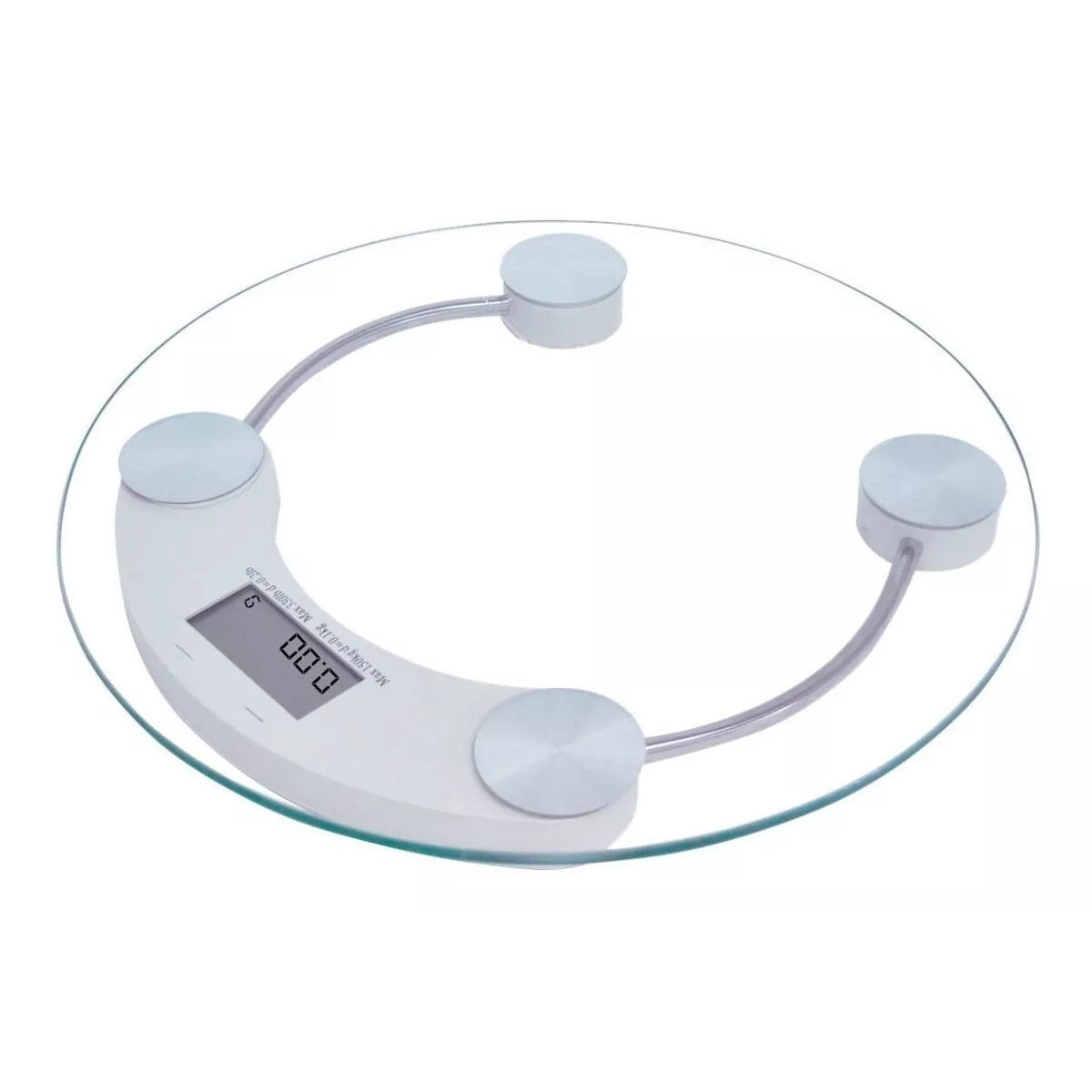Báscula Digital Hasta 150 Kg Eo Safe Imports Esi-15826 Transparente