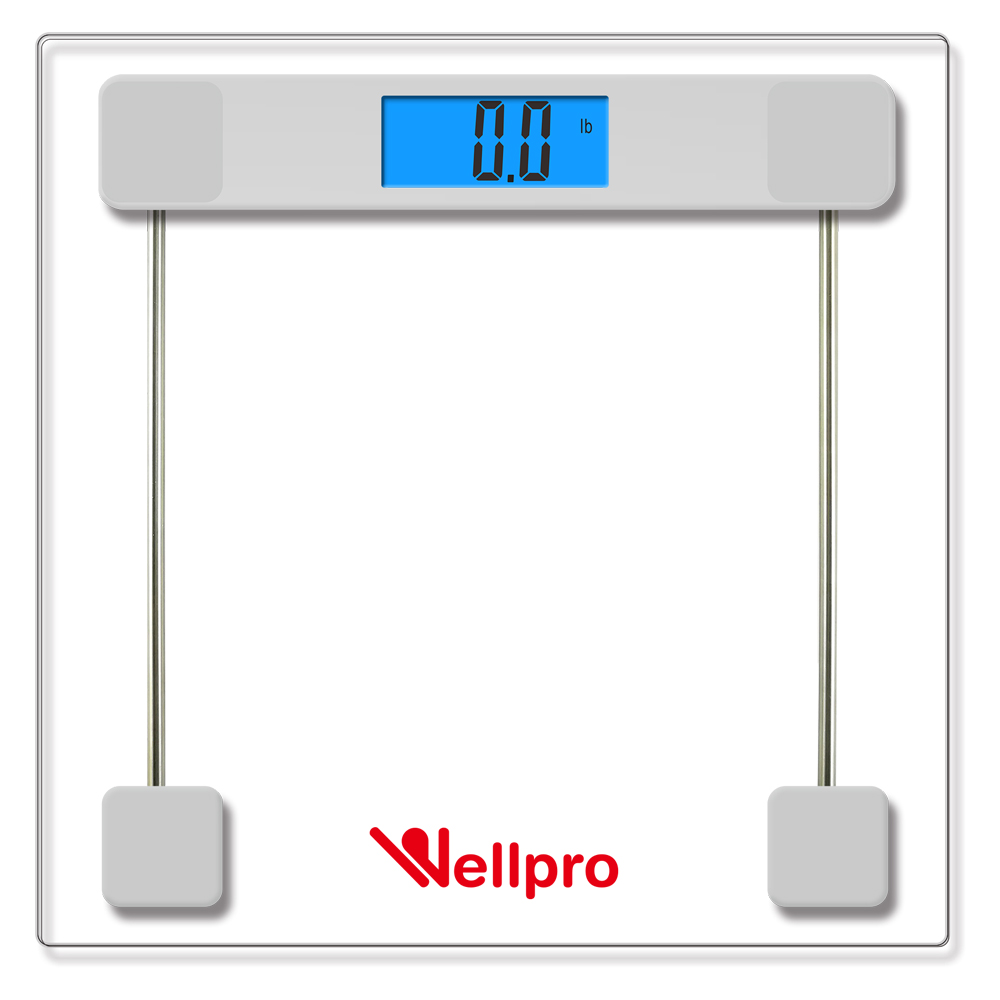 Foto 2 | Báscula Wellpro Digital Transparente Wp106
